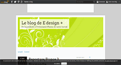 Desktop Screenshot of edesignplus.over-blog.com