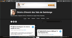 Desktop Screenshot of desirsdavenirvalsdesaintonge.over-blog.fr