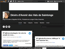 Tablet Screenshot of desirsdavenirvalsdesaintonge.over-blog.fr