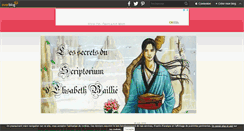 Desktop Screenshot of le-scriptorium-d-elisabeth.over-blog.com