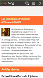 Mobile Screenshot of le-scriptorium-d-elisabeth.over-blog.com