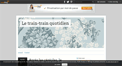 Desktop Screenshot of letrain-trainquotidien.over-blog.com