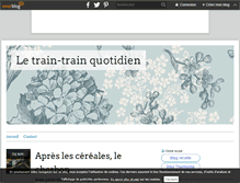 Tablet Screenshot of letrain-trainquotidien.over-blog.com