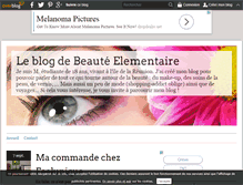 Tablet Screenshot of beauteelementaire.over-blog.fr