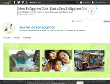 Tablet Screenshot of journaldetonadoption.over-blog.com