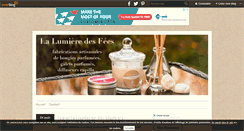 Desktop Screenshot of lalumieredesfees-leblog.over-blog.com