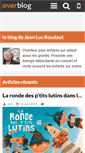 Mobile Screenshot of jeanluc-roudaut.over-blog.com