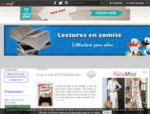 Tablet Screenshot of lecture-ado.over-blog.fr