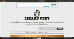 Desktop Screenshot of lezard-vert.over-blog.com