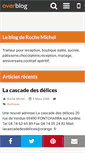 Mobile Screenshot of lacascadedesdelices.over-blog.com