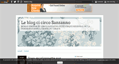 Desktop Screenshot of circosanzanno.over-blog.com