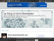 Tablet Screenshot of circosanzanno.over-blog.com