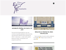 Tablet Screenshot of ece.escrime.over-blog.com