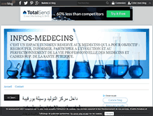 Tablet Screenshot of infosmedecins.over-blog.com