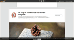 Desktop Screenshot of lechemindelarbre.over-blog.com