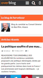 Mobile Screenshot of hervebour.over-blog.fr