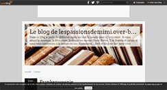 Desktop Screenshot of lespassionsdemimi.over-blog.com