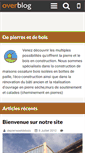 Mobile Screenshot of depierresetdebois.over-blog.com