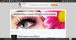 Desktop Screenshot of dominika-c.over-blog.com