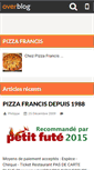 Mobile Screenshot of pizza-francis.over-blog.fr