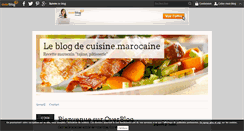 Desktop Screenshot of cuisine.marocaine.over-blog.com