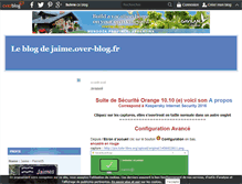 Tablet Screenshot of jaime.over-blog.fr
