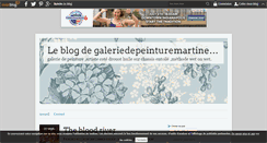 Desktop Screenshot of galeriedepeinturemartine.over-blog.com