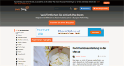 Desktop Screenshot of de.over-blog.com