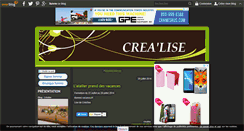 Desktop Screenshot of crealise.over-blog.com