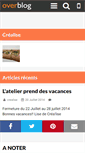 Mobile Screenshot of crealise.over-blog.com