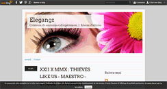 Desktop Screenshot of elegangz.over-blog.com