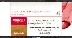 Desktop Screenshot of osteopathe-paris18.over-blog.com