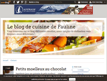 Tablet Screenshot of cuisinedepauline.over-blog.com