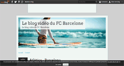 Desktop Screenshot of fcbarcelone.over-blog.com