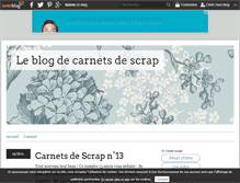 Tablet Screenshot of carnetsdescrap.over-blog.com
