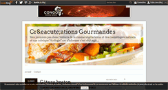 Desktop Screenshot of creationsgourmandes.over-blog.com