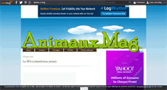 Desktop Screenshot of animaux-mag.over-blog.com