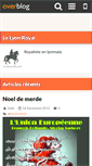 Mobile Screenshot of lyonroyal.over-blog.com