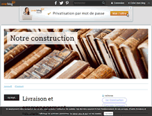 Tablet Screenshot of notre-construction.over-blog.fr