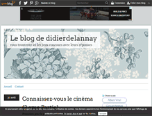 Tablet Screenshot of didierdelannay.over-blog.com