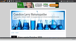 Desktop Screenshot of candice.levy.naturopathe.over-blog.com