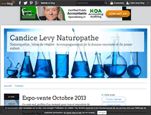 Tablet Screenshot of candice.levy.naturopathe.over-blog.com