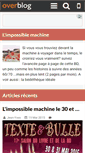 Mobile Screenshot of impossible-machine.over-blog.fr