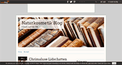 Desktop Screenshot of naturkosmetik.over-blog.com