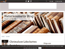 Tablet Screenshot of naturkosmetik.over-blog.com