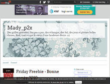 Tablet Screenshot of mady-p2x.over-blog.com