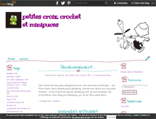Tablet Screenshot of petitescroixetminipuce.over-blog.com