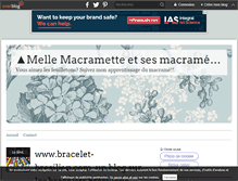Tablet Screenshot of macrames.over-blog.com