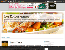 Tablet Screenshot of epicuriennes.over-blog.com