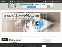 Tablet Screenshot of france.fric.over-blog.com